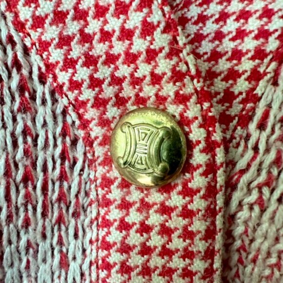 Sophisticated Vintage Celine Cardigan - Picture 2 of 5